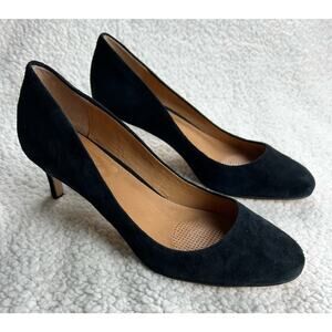 Corso Como Black Suede Pumps - size 9 - L19